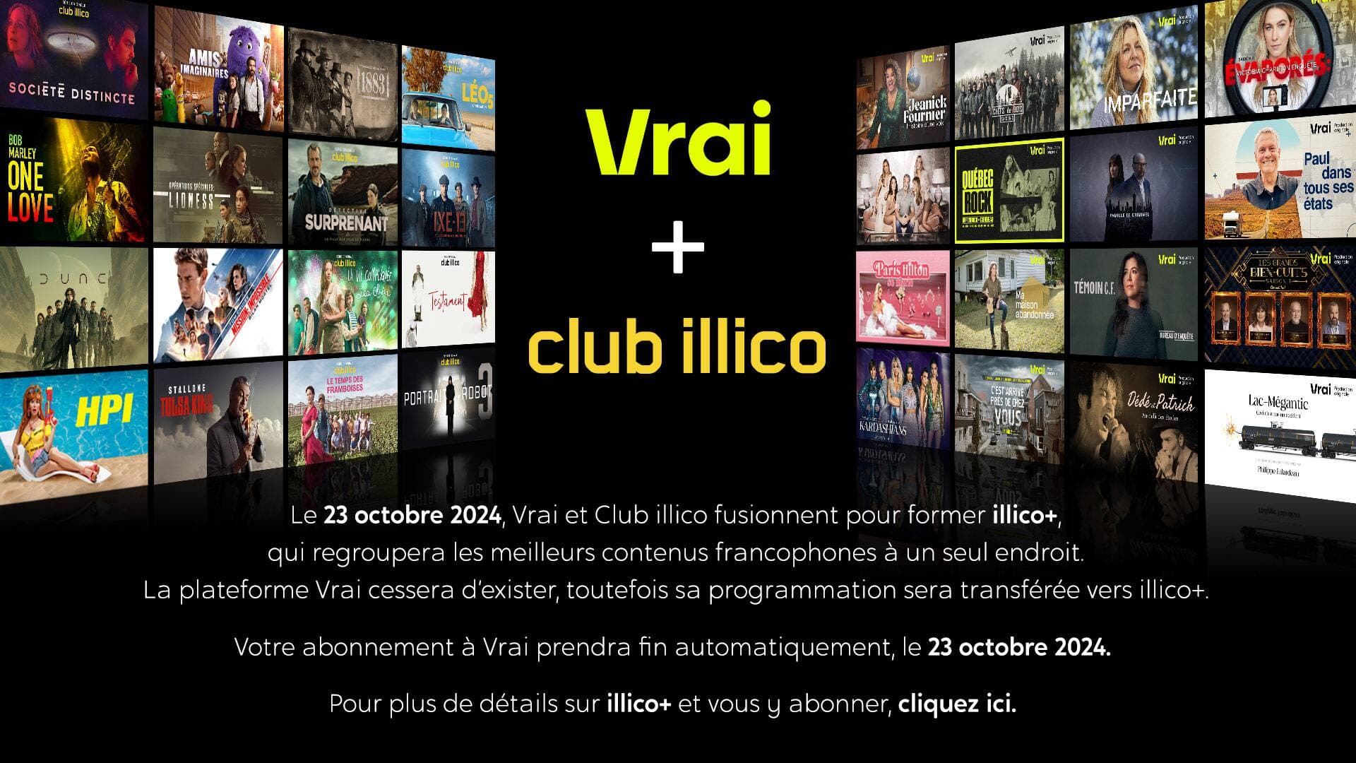 VRAI - Fusion Club Illico X Vrai